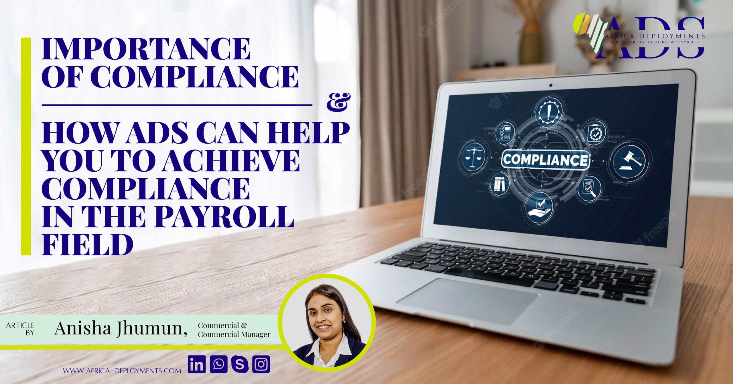 IMPORTANCE OF COMPLIANCE AND HOW ADS CAN HELP YOU TO ACHIEVE COMPLIANCE IN THE PAYROLL FIELD