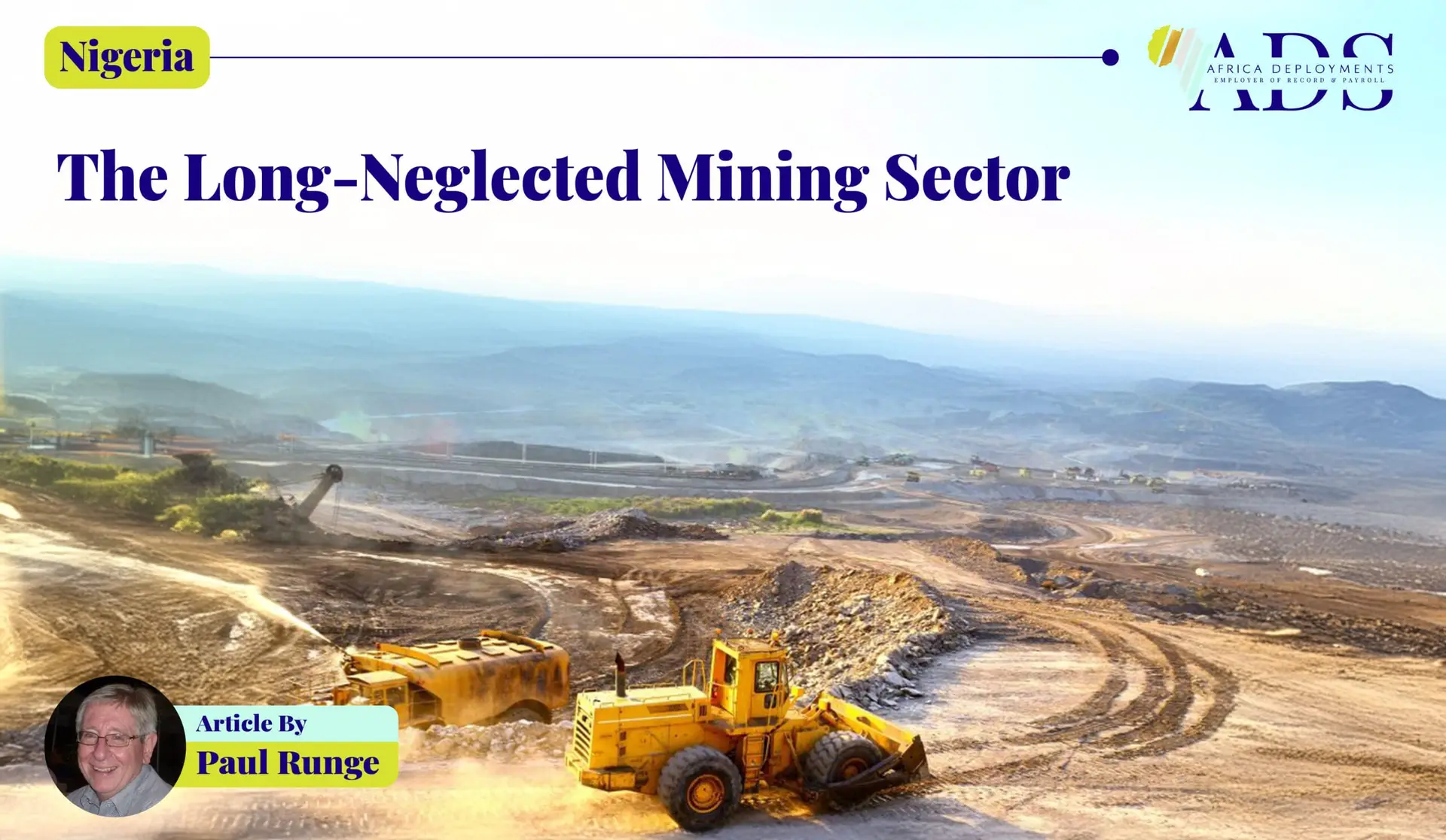 The Long Neglected Mining Sector