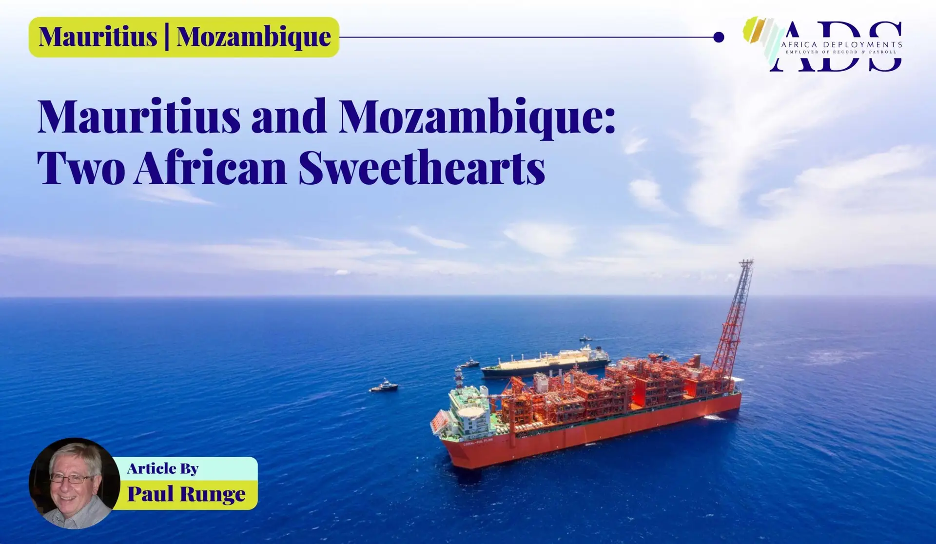 Mauritius and Mozambique two African Sweethearts