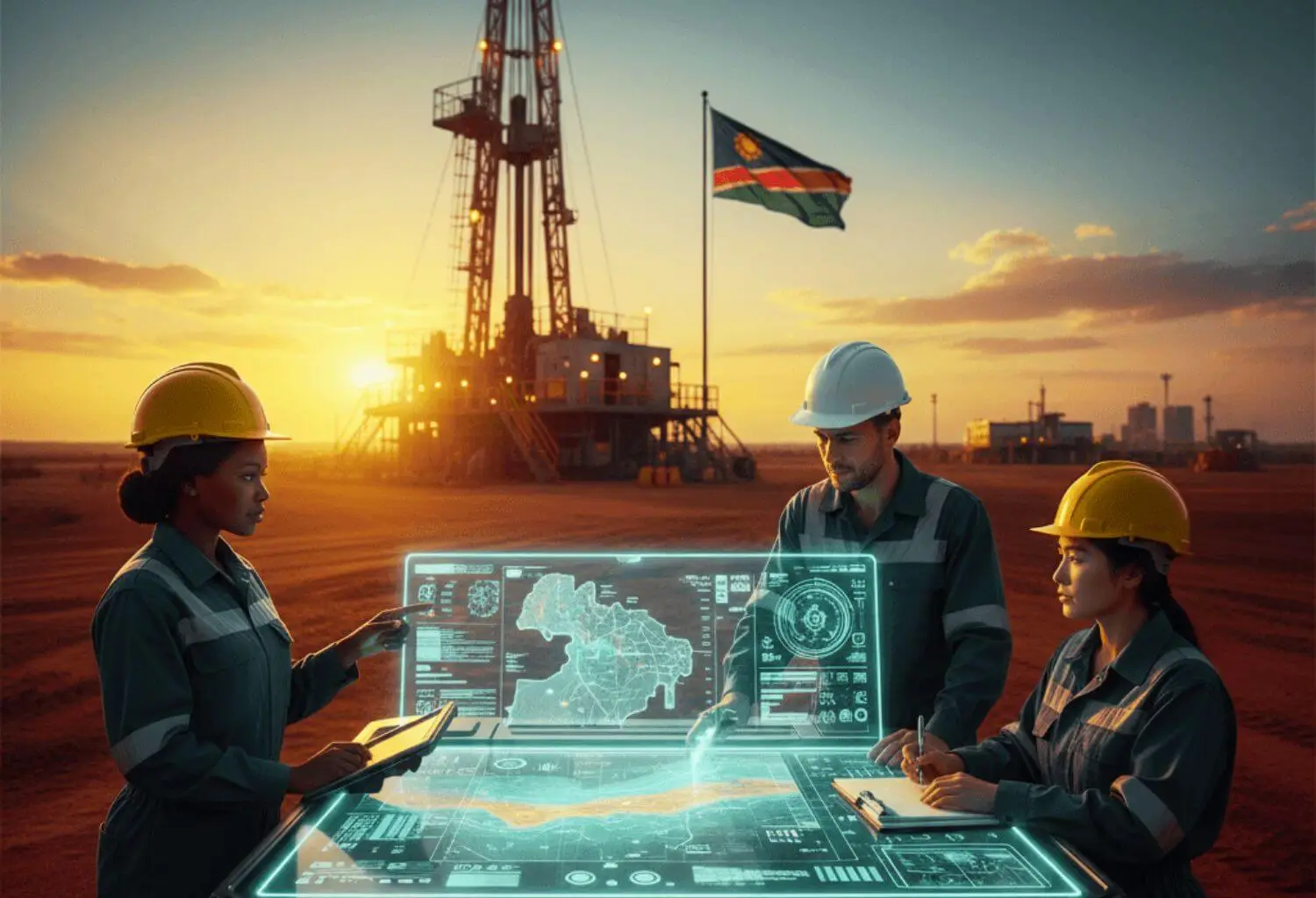 Midas Minerals begin full-scale drilling operations in Namibia